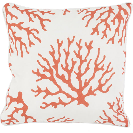Coral Pillow - 23211 by Livabliss. Made from unique in a coastal style.
