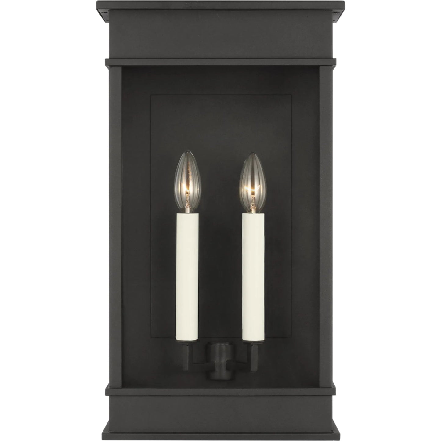 001 SI-2234145 | Primary Silo | Cupertino Extra Large Wall Lantern by Visual Comfort & Co. in textured black. Made from unique in a traditional style.