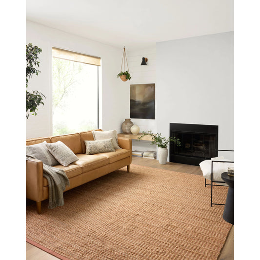 Colton CON-05 Rug by Angela Rose x Loloi. Made from jute / cotton in a unique style.