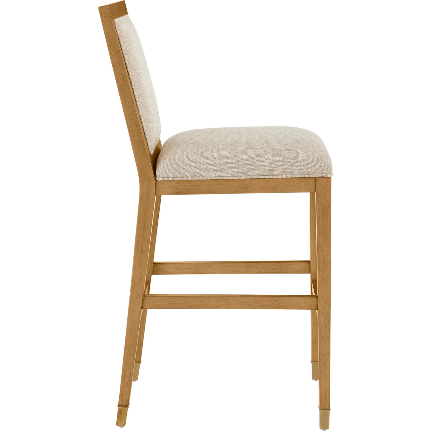 008 SI-2191831 | Additional Silo | Santos Bar Stool by Currey and Company. Made from mahogany, rattan, brass in a modern style.