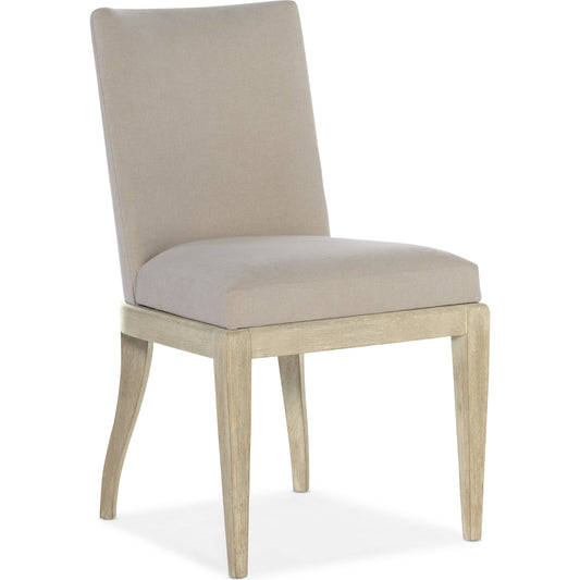 Cascade Side Chair (Set of 2) by Hooker Furniture in beige and terrain, benavento. Made from fabric in a cottage & farmhouse style.