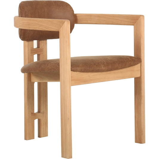 Monterrey Dining Chair by LH Imports in natural. Made from unique in a transitional style.