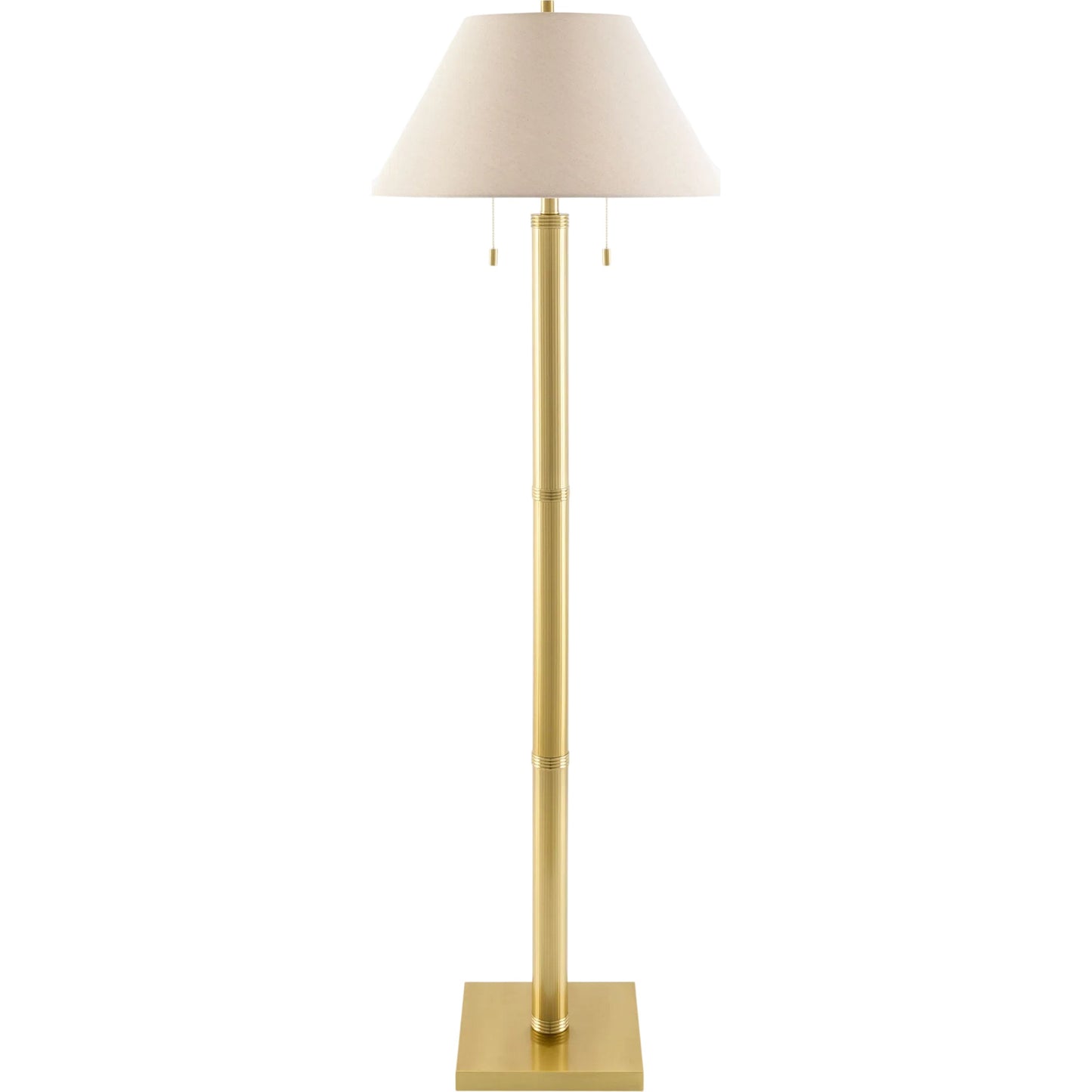 000 SI-2632397 | Primary Silo | Corvane Accent Floor Lamp by Livabliss in metallic brass, metallic gold, white, translucent, taupe and colored, electroplated. Made from steel, linen, polyester, iron in a unique style.