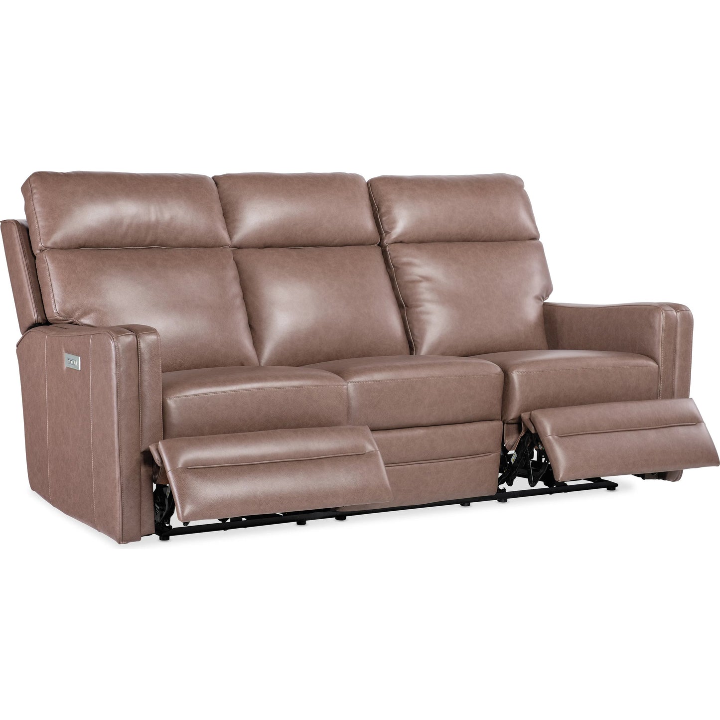 005 SI-2250812 | Additional Silo | Twain Zero Gravity Power Sofa with Power Headrest and Lumbar by Hooker Furniture in brown. Made from unique in a traditional style.