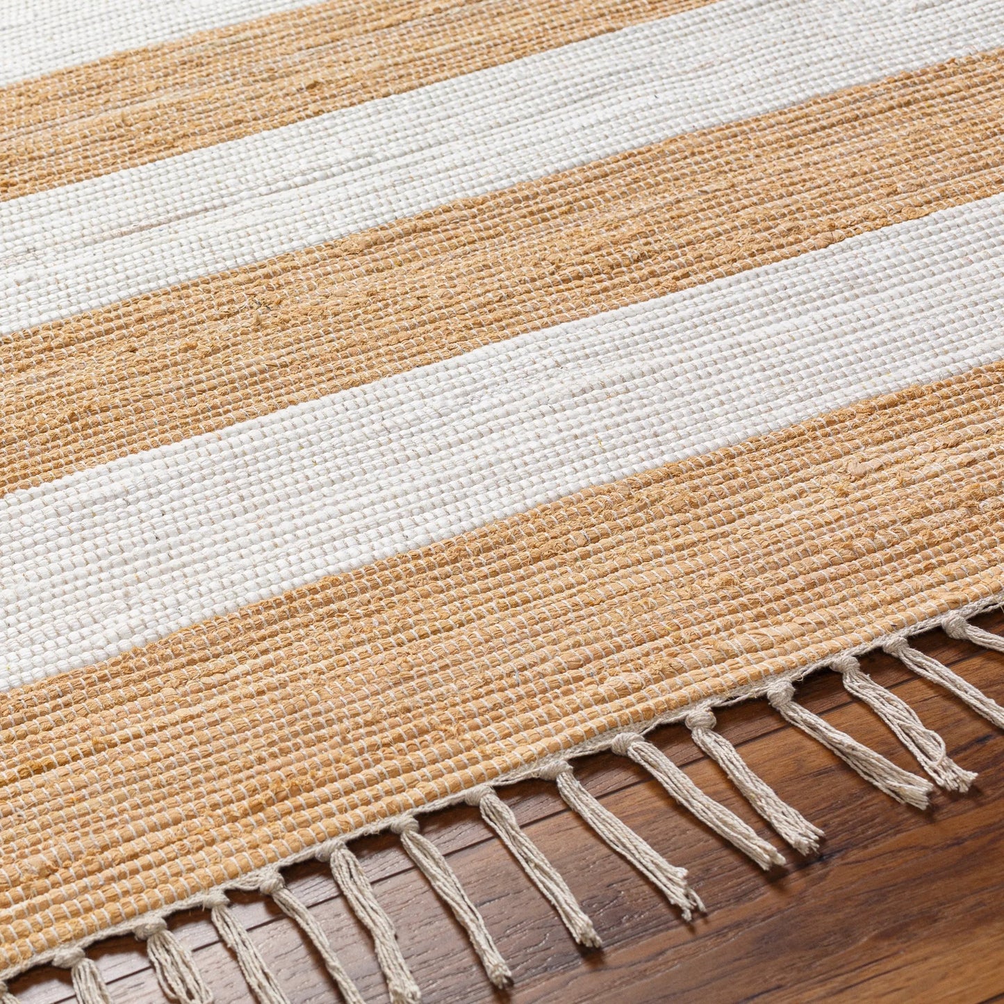 020 SI-1921865,SI-1921866,SI-1921867,SI-1921868,SI-1921869 | Closeup | Cotone CTE-2300 Rug by Livabliss. Made from main: 100% recycled fabric in a unique style.