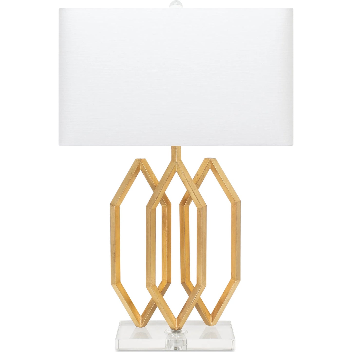 001 SI-2448492 | Primary Silo | Prescott Table Lamp by Couture Lamps. Made from metal, optic crystal, linen in a unique style.