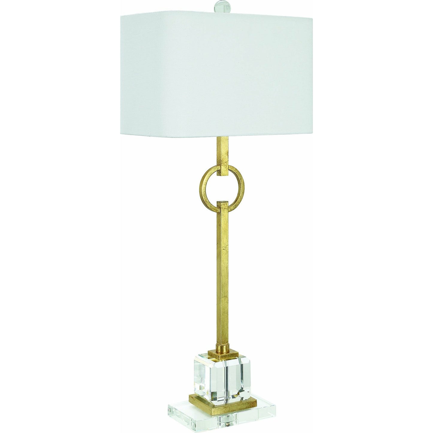 001 SR-902056 | Additional Silo | Elaina Table Lamp by Couture Lamps. Made from metal, crystal in a transitional style.