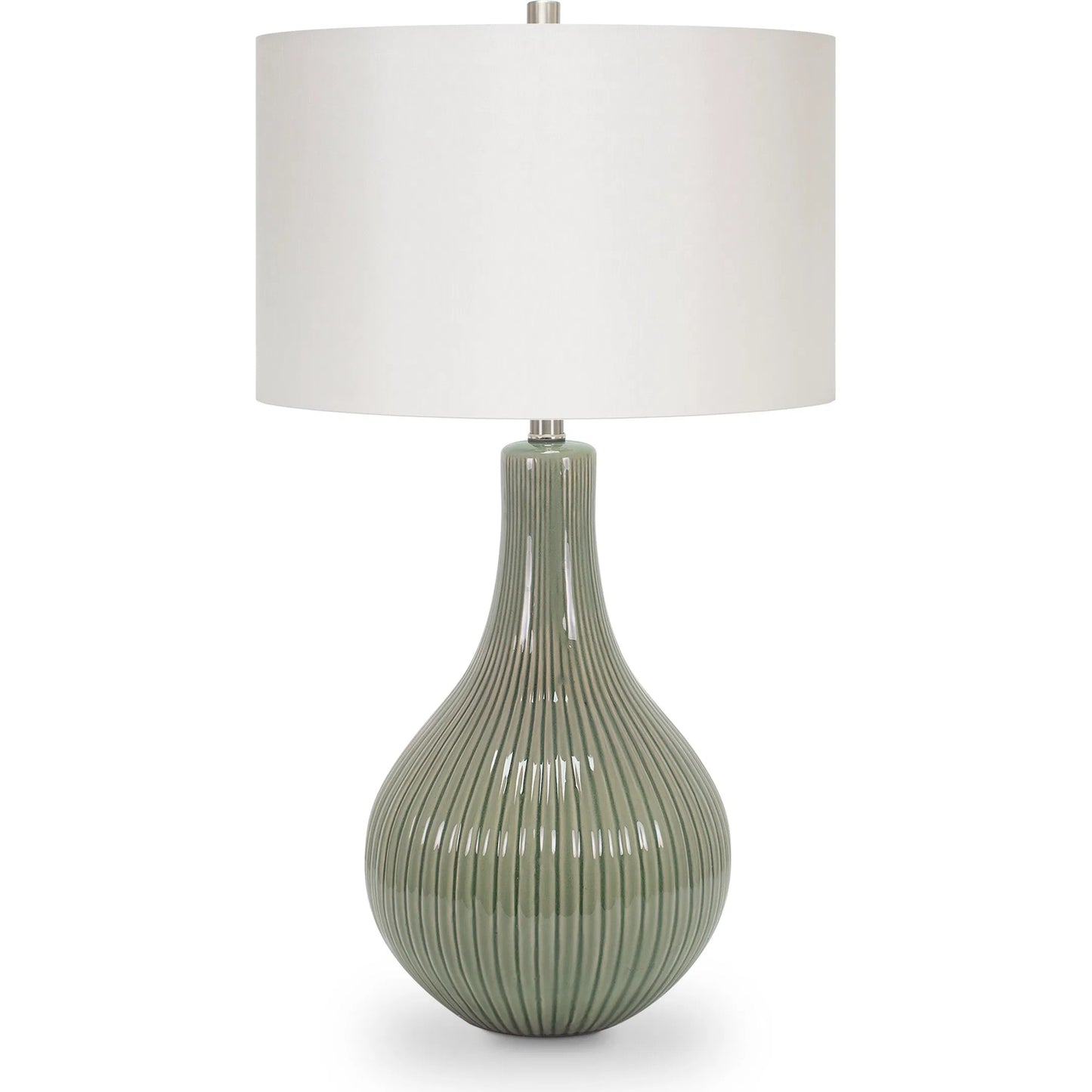 001 SI-2448479 | Primary Silo | Liza Table Lamp by Couture Lamps. Made from ceramic, linen in a unique style.