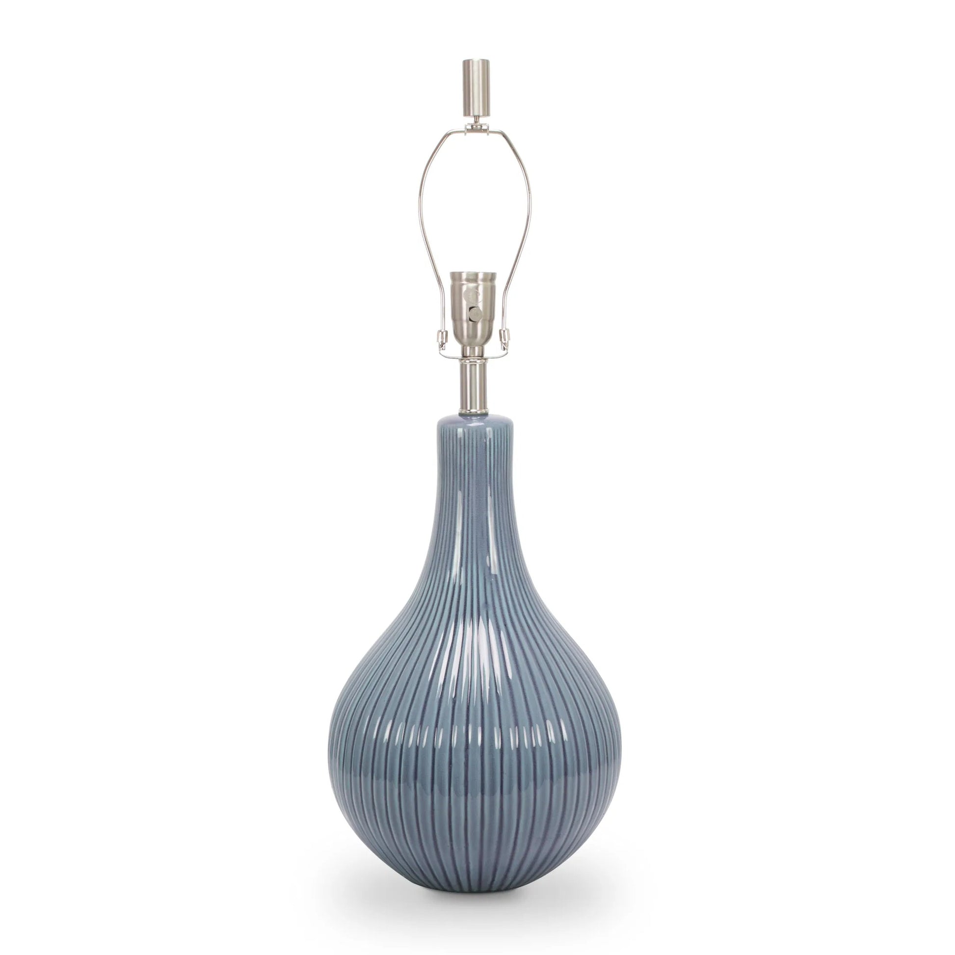 Liza Table Lamp by Couture Lamps. Made from ceramic, linen in a modern style.