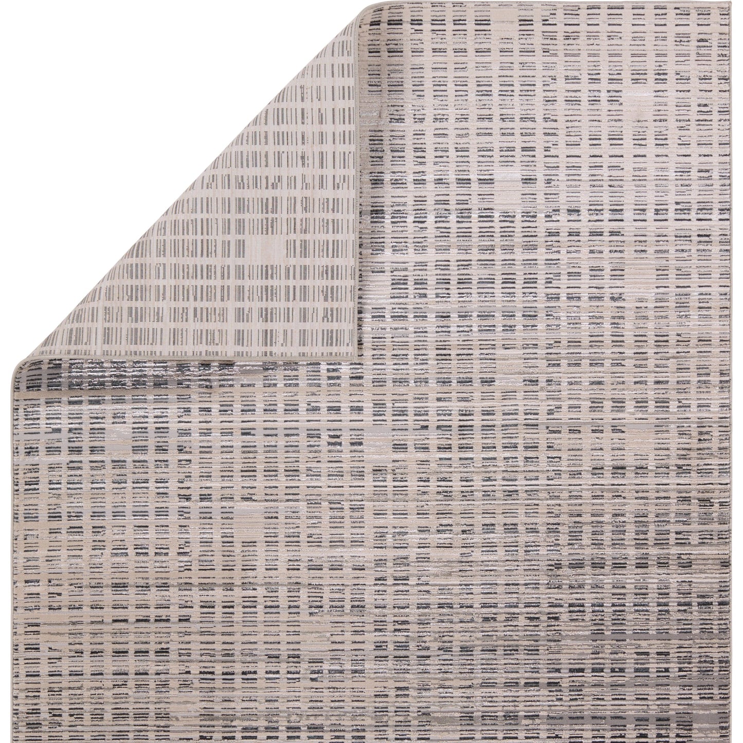 003 SI-2015028,SI-2015029,SI-2015030,SI-2015031,SI-2015032,SI-2015033 | Closeup | Catalyst Siran CTY32 Rug by Jaipur Living in gray, cream. Made from 65% polyester 35% polypropylene in a unique style.