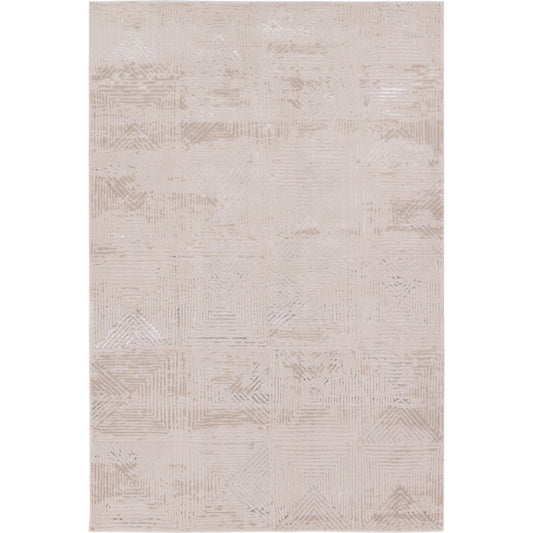 Catalyst CTY33 Rug by Jaipur Living in light gray, silver. Made from 65% polyester 35% polypropylene in a unique style.