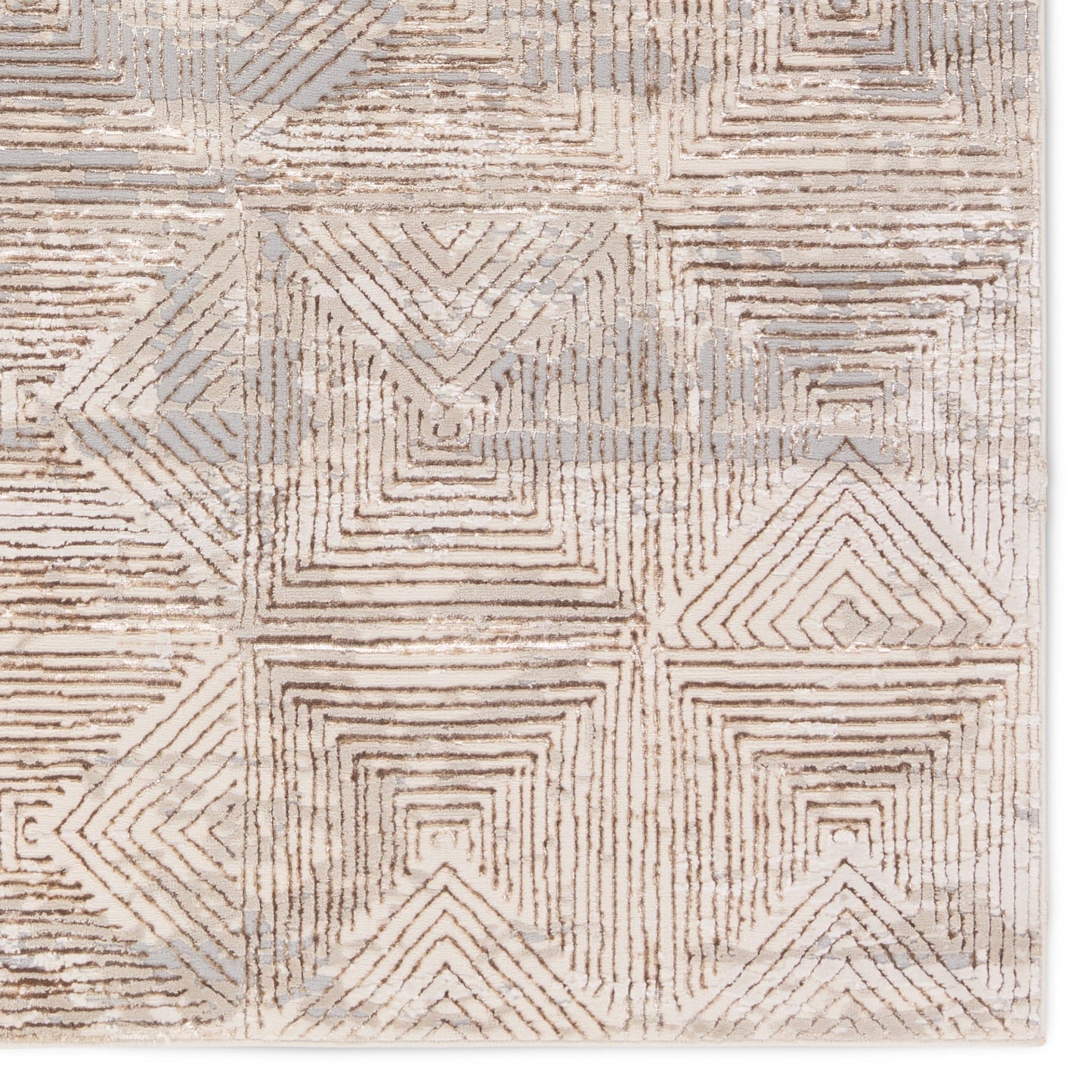 005 SI-2077470,SI-2077471,SI-2077472,SI-2077473,SI-2077474,SI-2077475 | Closeup | Catalyst CTY34 Rug by Jaipur Living in tan, bronze. Made from 65% polyester 35% polypropylene in a unique style.