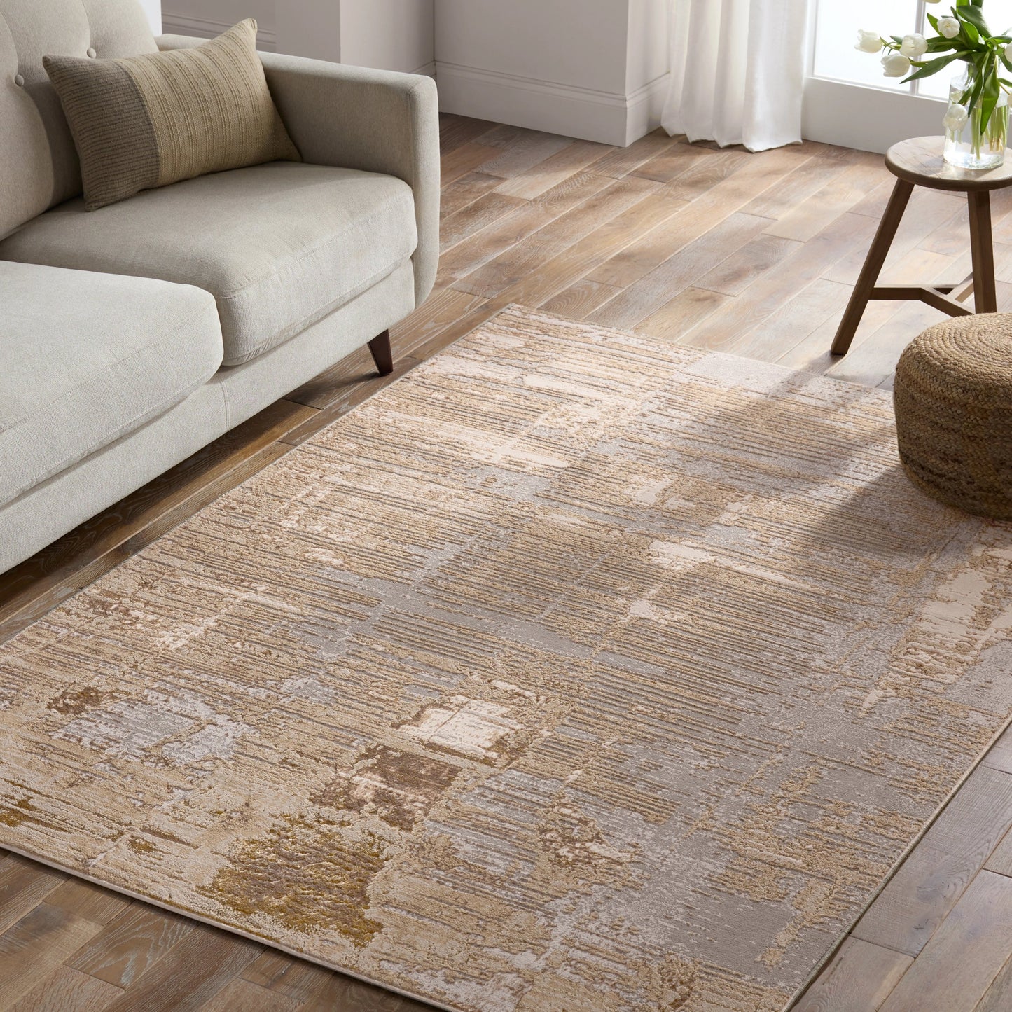 005 SI-2077464,SI-2077465,SI-2077466,SI-2077467,SI-2077468,SI-2077469 | Lifestyle | Catalyst Flight Rug by Jaipur Living in gray, brown. Made from 65% polyester 35% polypropylene in a unique style.