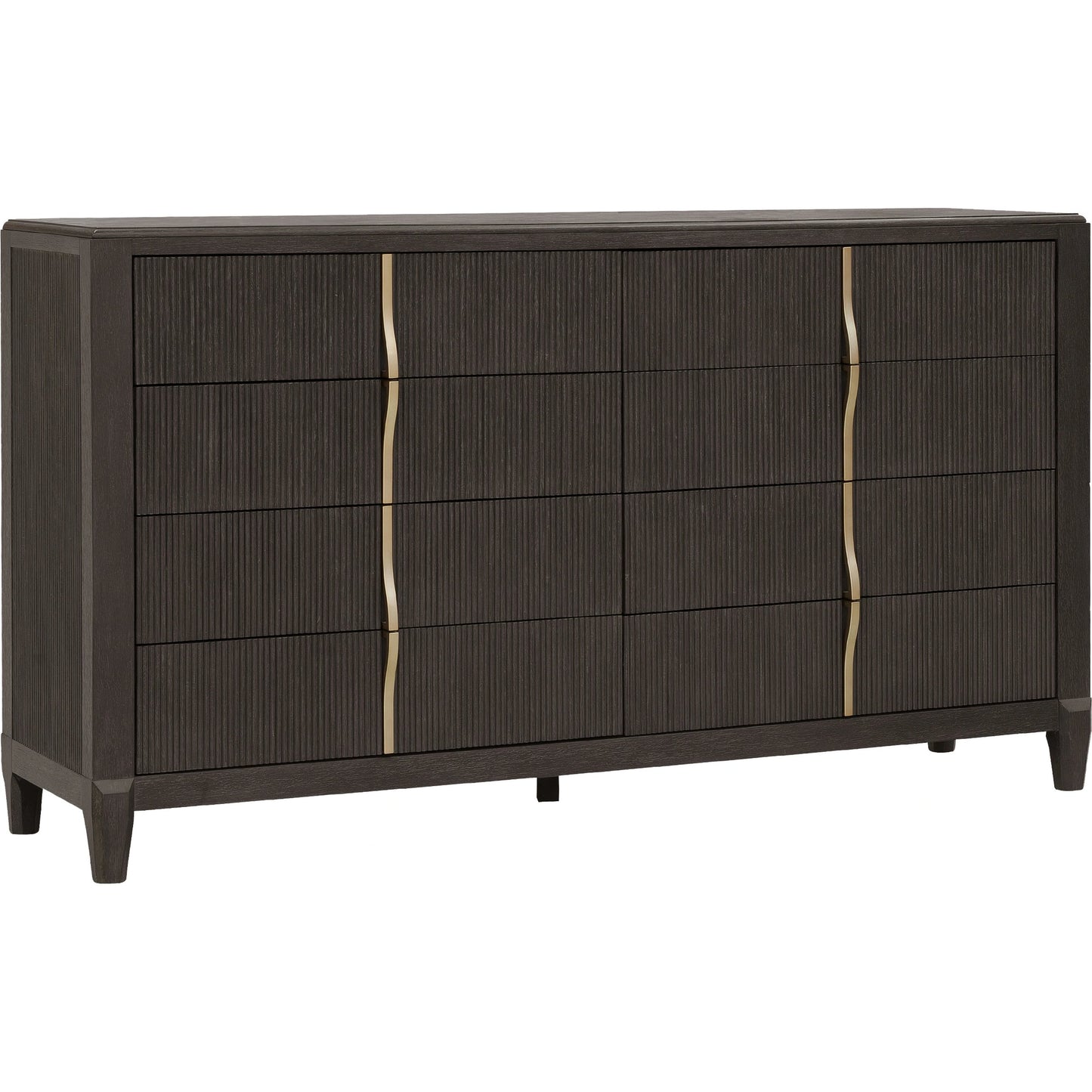 002 SI-2143475 | Primary Silo | West End Loft 8-Drawer Dresser by Pulaski Furniture in tuxedo. Made from rubberwood in a modern style.