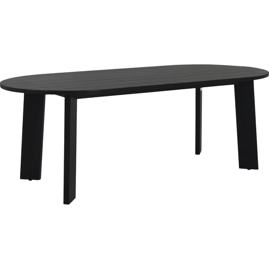 001 SI-2367965 | Primary Silo | Delta Oval Outdoor Dining Table by Moe's Home Collection. Made from solid teak in a transitional style.