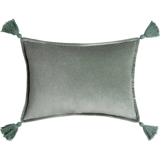 Cotton Velvet Pillow Cover - 28554 by Surya. Made from front: 100% cotton, back: 100% cotton in a modern style.