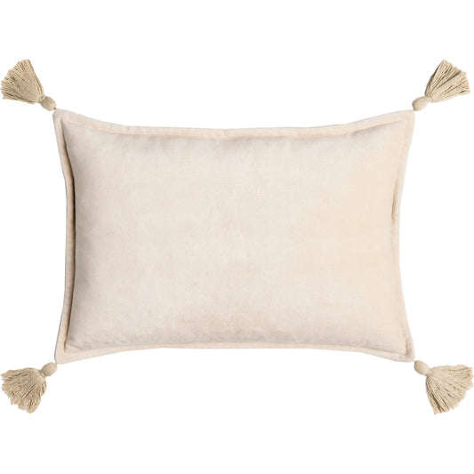 Cotton Velvet Pillow Cover - 28554 by Surya. Made from front: 100% cotton, back: 100% cotton in a modern style.