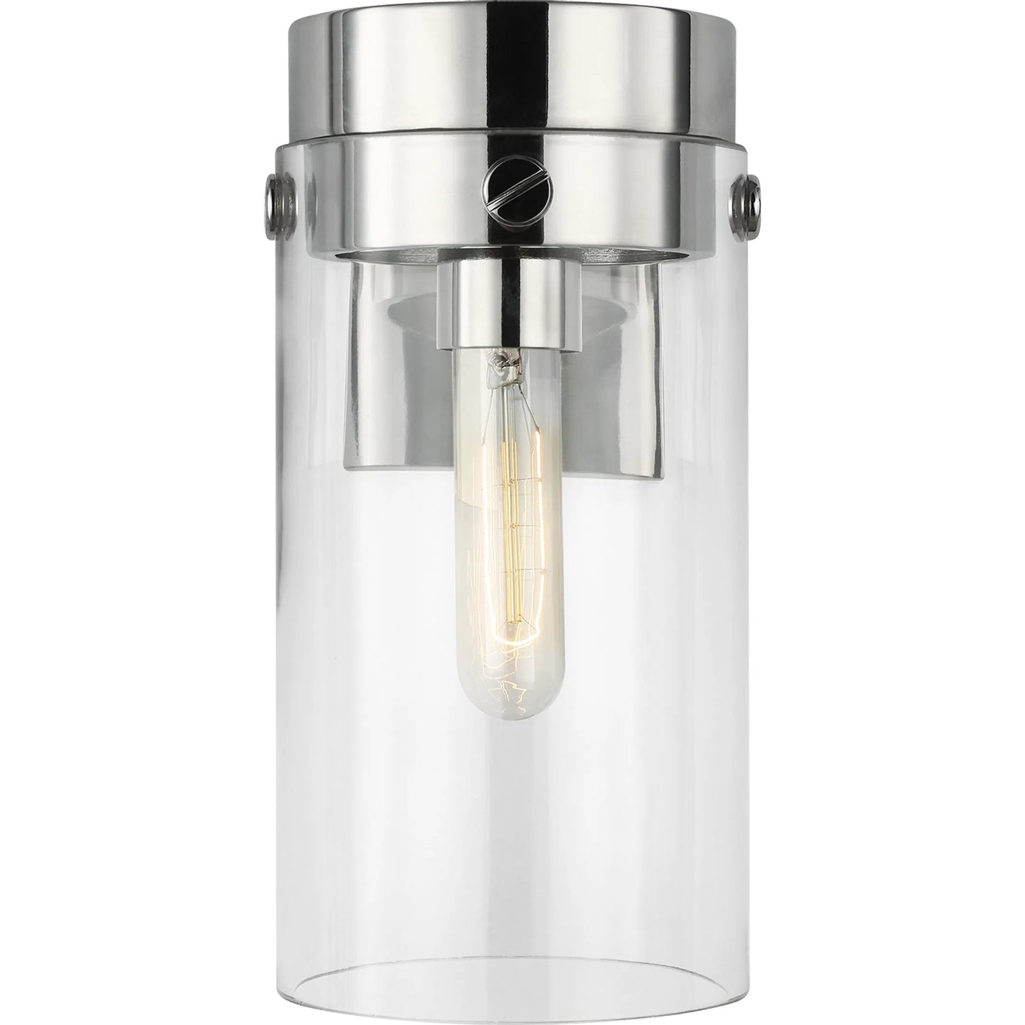 001 SI-2234316 | Primary Silo | Garrett Sconce by Visual Comfort & Co. in polished nickel. Made from steel in a unique style.