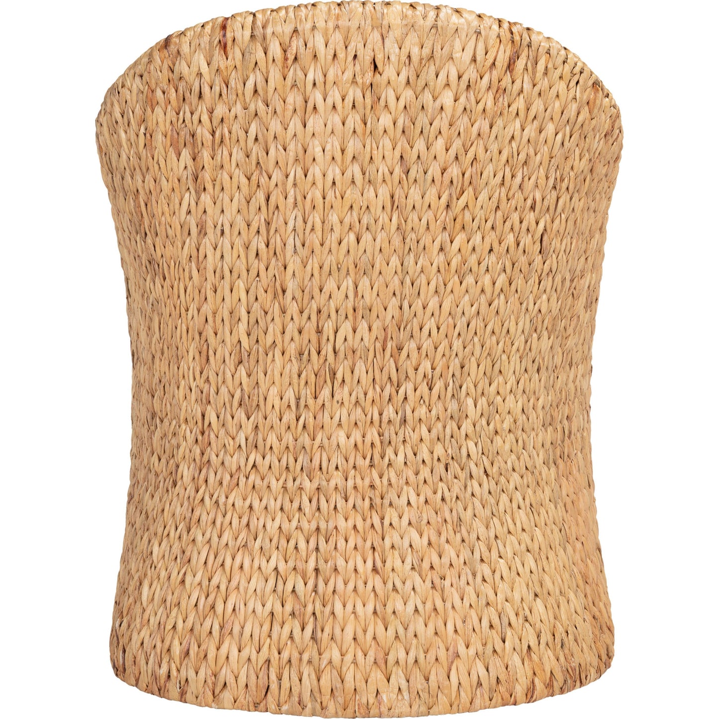 007 SI-1769968 | Closeup | McPherson Water Hyacinth Chair by HedgeApple Essentials in natural, beige. Made from linen (100% polyester) in a cottage & farmhouse style.