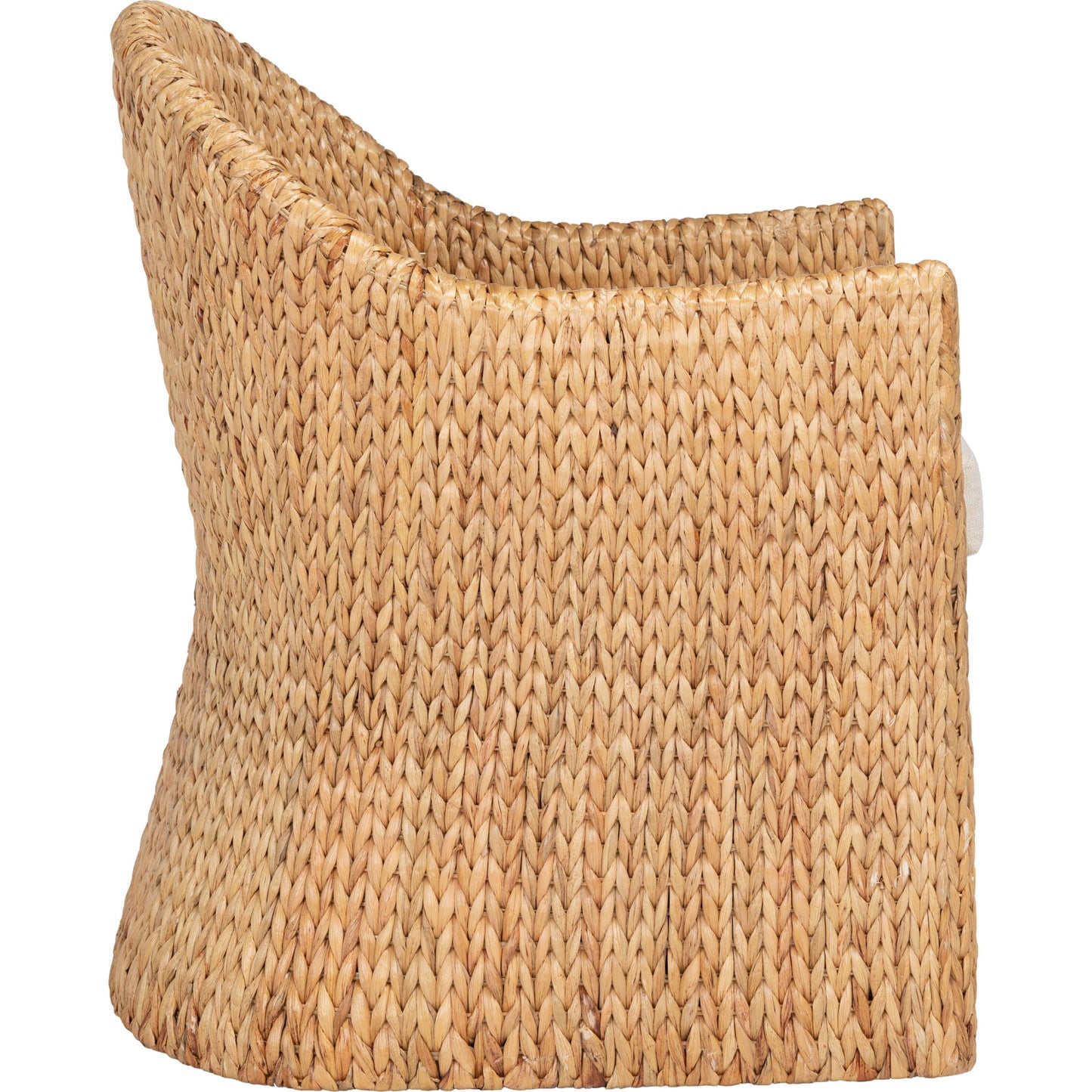 003 SI-1769968 | Additional Silo | McPherson Water Hyacinth Chair by HedgeApple Essentials in natural, beige. Made from linen (100% polyester) in a cottage & farmhouse style.