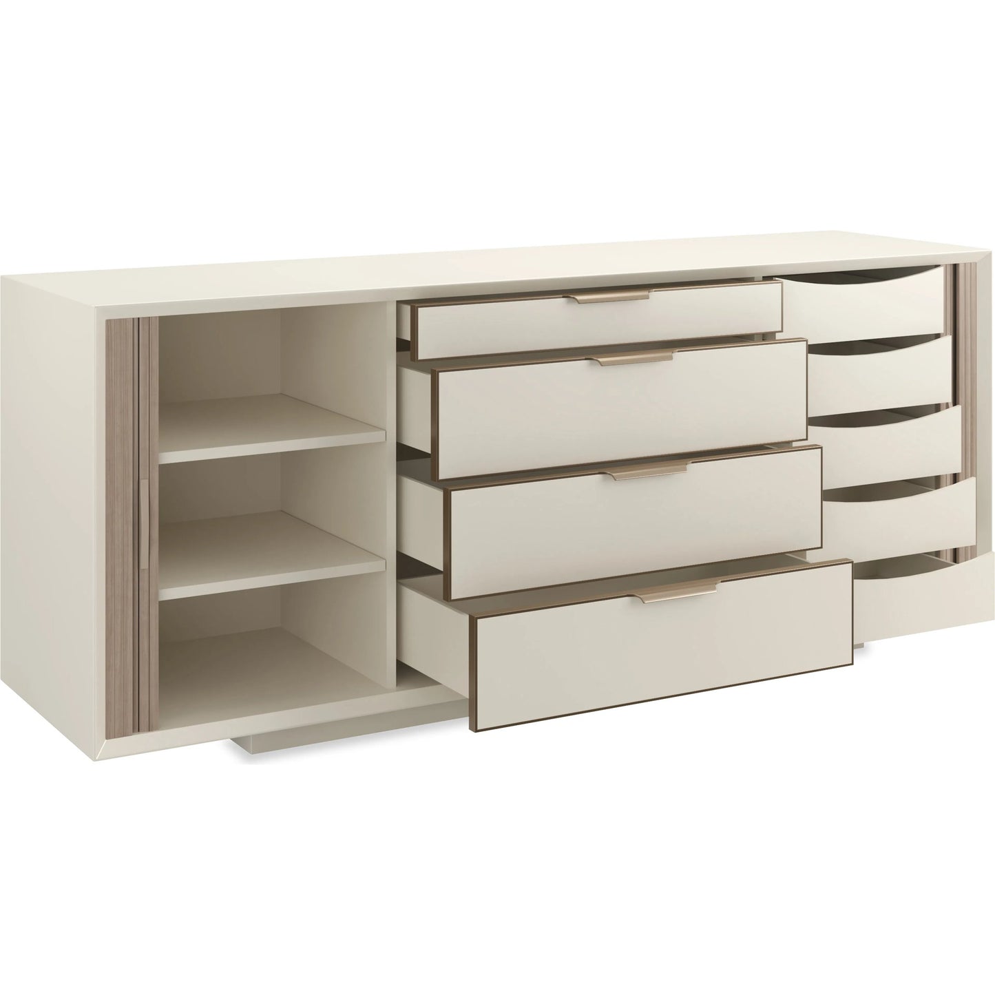 007 SI-2250454 | Additional Silo | Around The Corner Dresser by Caracole. Made from unique in a modern style.