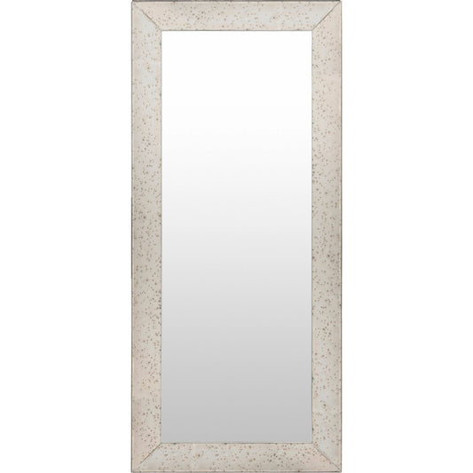 Crystalline - 27989 by Surya in metallic silver and antiqued. Made from mirror, manufactured wood in a modern style.