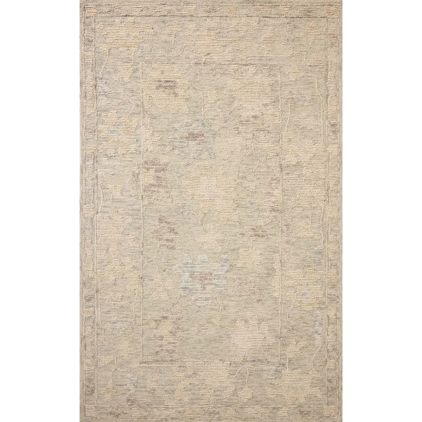 001 SI-2377389,SI-2377390,SI-2377391,SI-2377392,SI-2377393,SI-2377394,SI-2377395,SI-2377396,SI-2377397 | Primary Silo | Cynthia CYN-04 Rug by Loloi in sky, natural. Made from 80% wool, 20% cotton in a unique style.