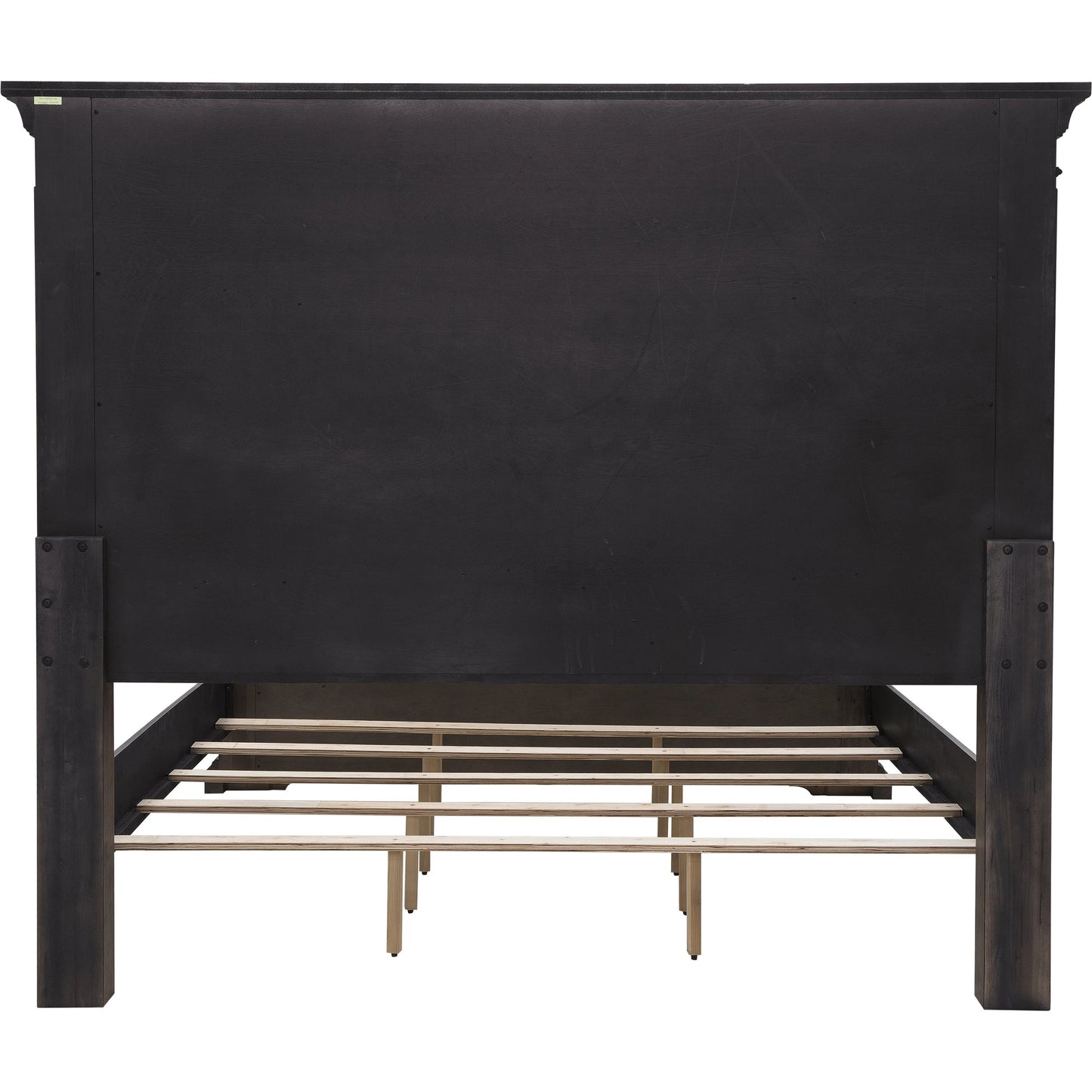 004 SI-2143491,SI-2143492,SI-2143493 | Additional Silo | Woodbury Panel Bed by Pulaski Furniture in cowboy boots brown. Made from rubberwood in a traditional style.