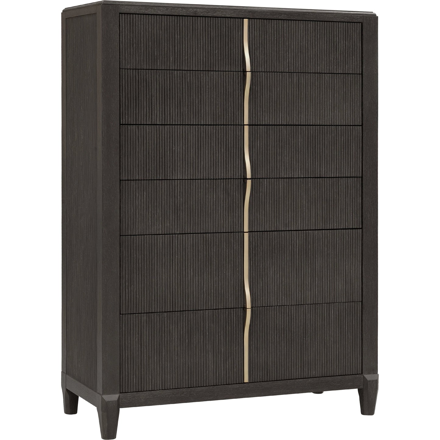 003 SI-2143474 | Additional Silo | West End Loft 6-Drawer Chest by Pulaski Furniture in tuxedo. Made from rubberwood in a modern style.