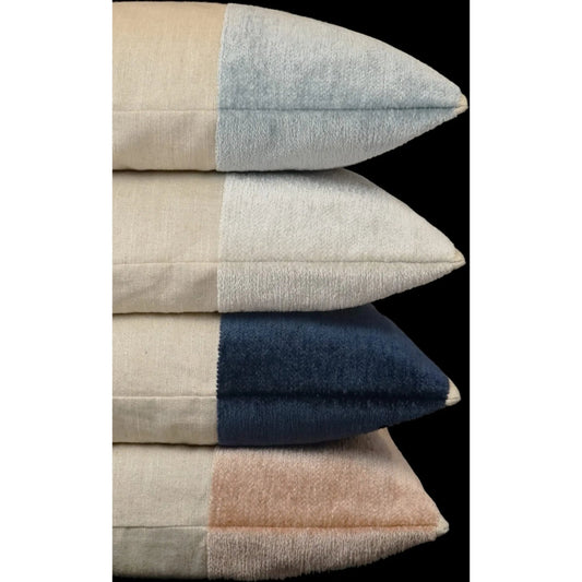 Magritte Pillow by DV Kap Home. Made from 57% acrylic, 25% polyester, 12% viscose, 6% linen in a modern style.