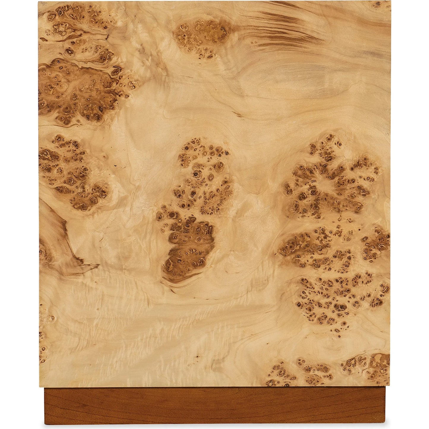 002 SI-2193353 | Additional Silo | Auberon Burl Side Table by Hooker Furniture in light natural burl. Made from unique in a unique style.