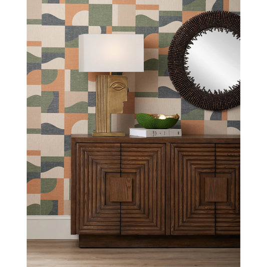 Morombe Credenza by Currey and Company. Made from unique in a modern style.