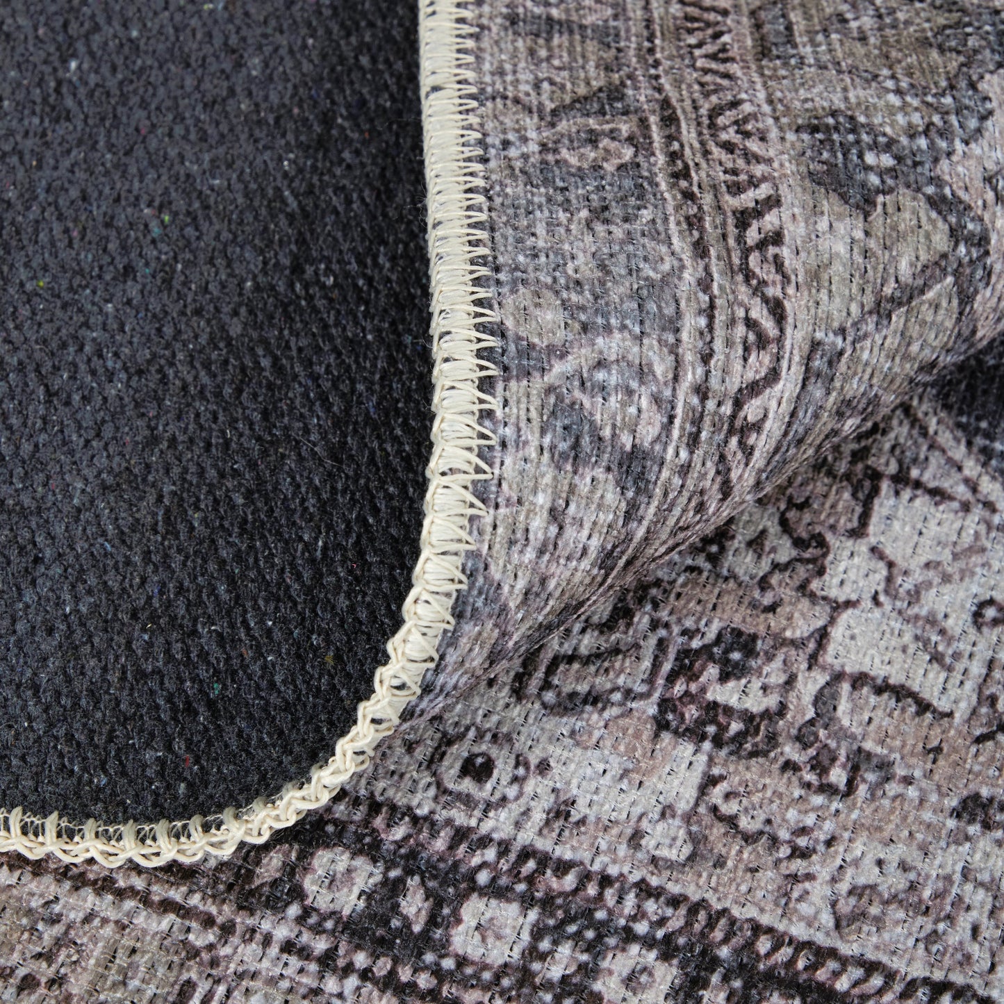 005 SI-2158911,SI-2158912,SI-2158913,SI-2158914,SI-2158915 | Closeup | Percy Transitional Rug - PRC39PBF by Feizy in gray, ivory, taupe. Made from polyester, cotton, viscose in a unique style.