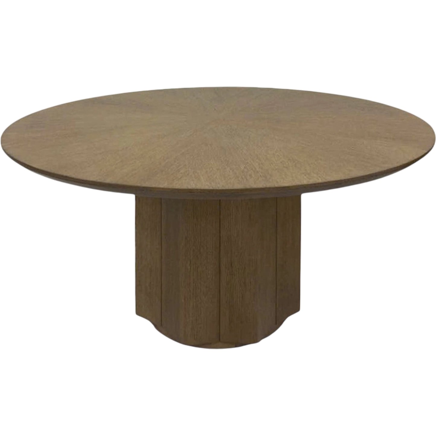 001 SI-2460754 | Primary Silo | Dalarna 60" Dining Table by Surya in gray. Made from oak veneer, rubber wood in a transitional style.