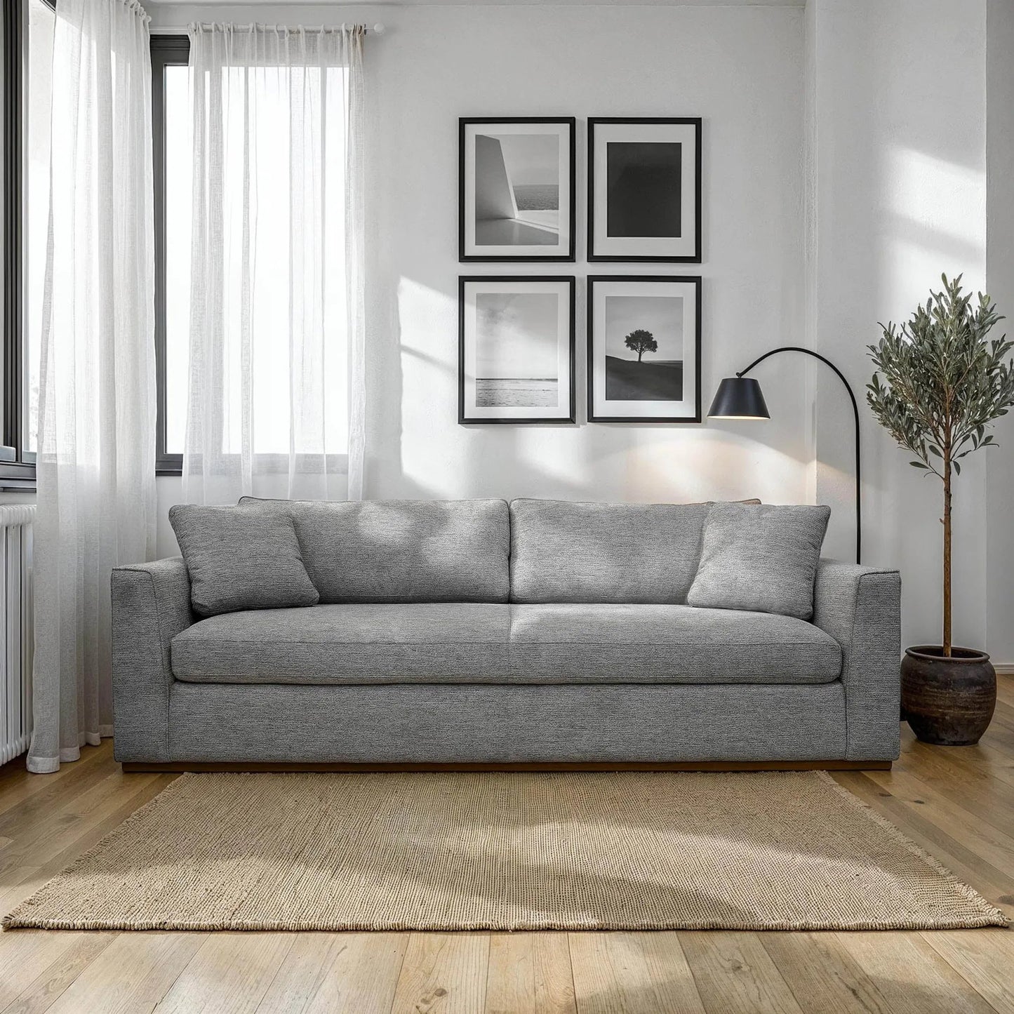 033 SI-2452760 | Lifestyle | Anderson Sofa by LH Imports in brown. Made from pine, hardwood, polyester, pu foam, polyester fiber in a modern style.
