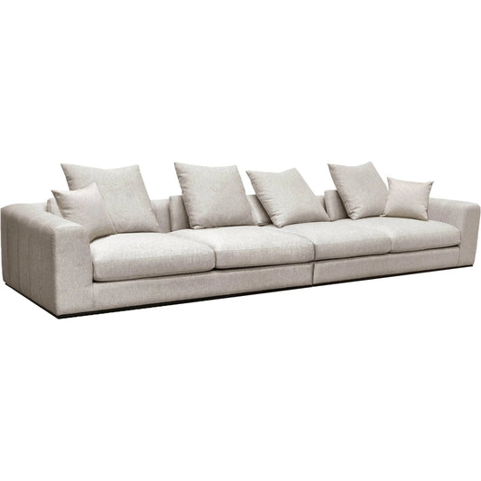 Sullivan Sectional Modular Sofa by LH Imports in alba stone. Made from unique in a transitional style.