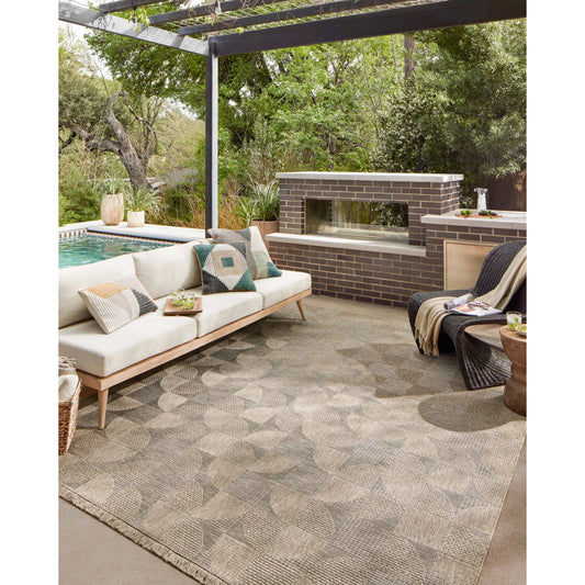 Dawn DAW-08 Rug by Loloi in natural. Made from 100% polypropylene in a unique style.