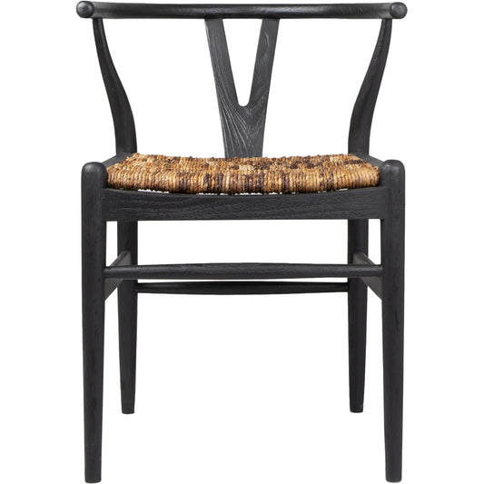 Caterpillar Chair by LH Imports. Made from reclaimed teak, abaca in a modern style.