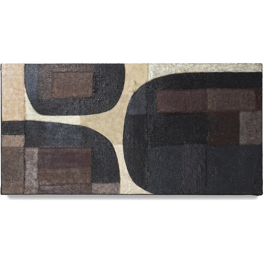 001 SI-2533494 | Primary Silo | D-Bodhi Artwork by LH Imports in brown. Made from reclaimed wood, rice bags, reused jute fabri in a unique style.