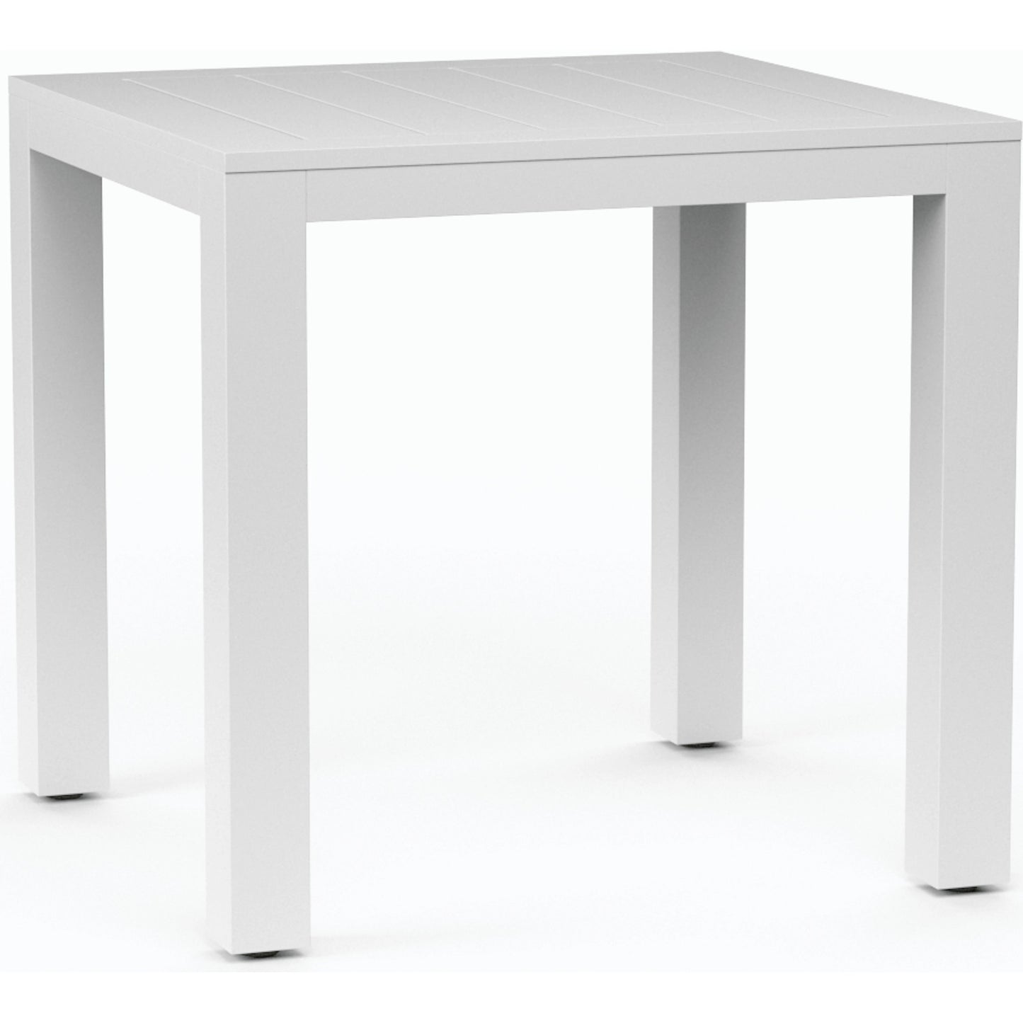 002 SI-2167150 | Additional Silo | Newport Outdoor 40" Pub Table by Sunset West in frost. Made from aluminum in a modern style.