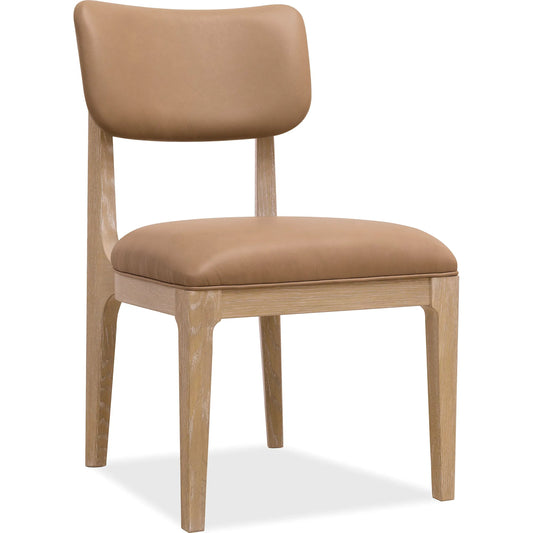 Banyon Bay Upholstered Side Chair by Hooker Furniture in desert oak. Made from unique in a transitional style.