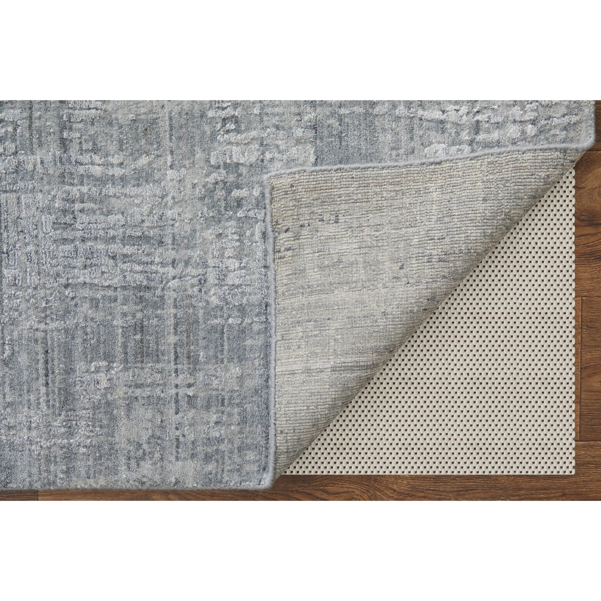 Eastfield Rug - 69A8F by Feizy in blue, silver. Made from wool, viscose in a unique style.