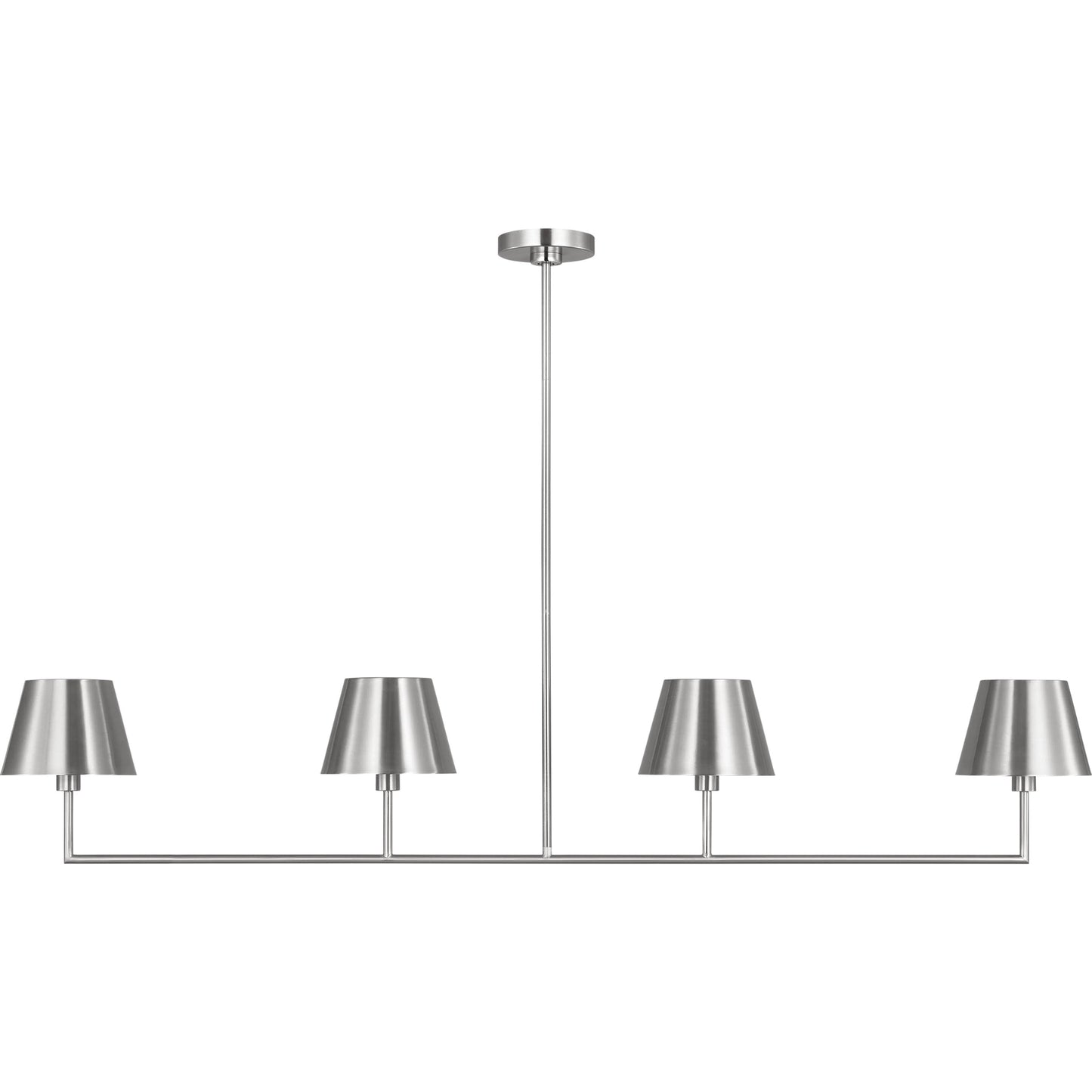 001 SI-2456544 | Primary Silo | Ender Large Linear Chandelier by Visual Comfort & Co.. Made from steel in a modern style.