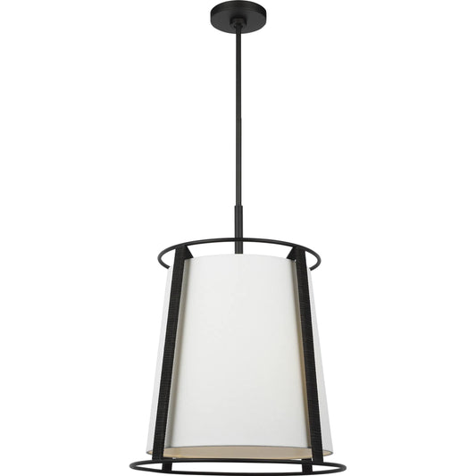 Cortes Large Hanging Pendant by Visual Comfort & Co.. Made from steel in a transitional style.