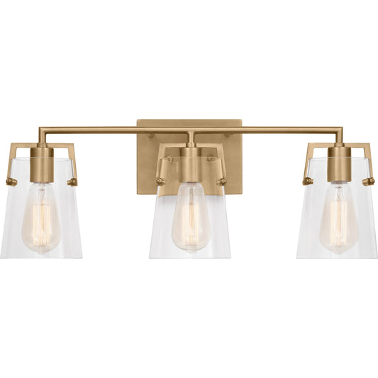 Crofton 3-Light Bathroom Vanity Light by Visual Comfort & Co.. Made from steel in a traditional style.