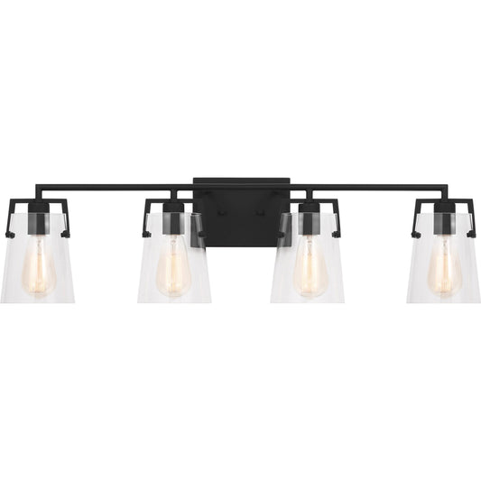 Crofton 4-Light Bathroom Vanity Light by Visual Comfort & Co.. Made from steel in a traditional style.