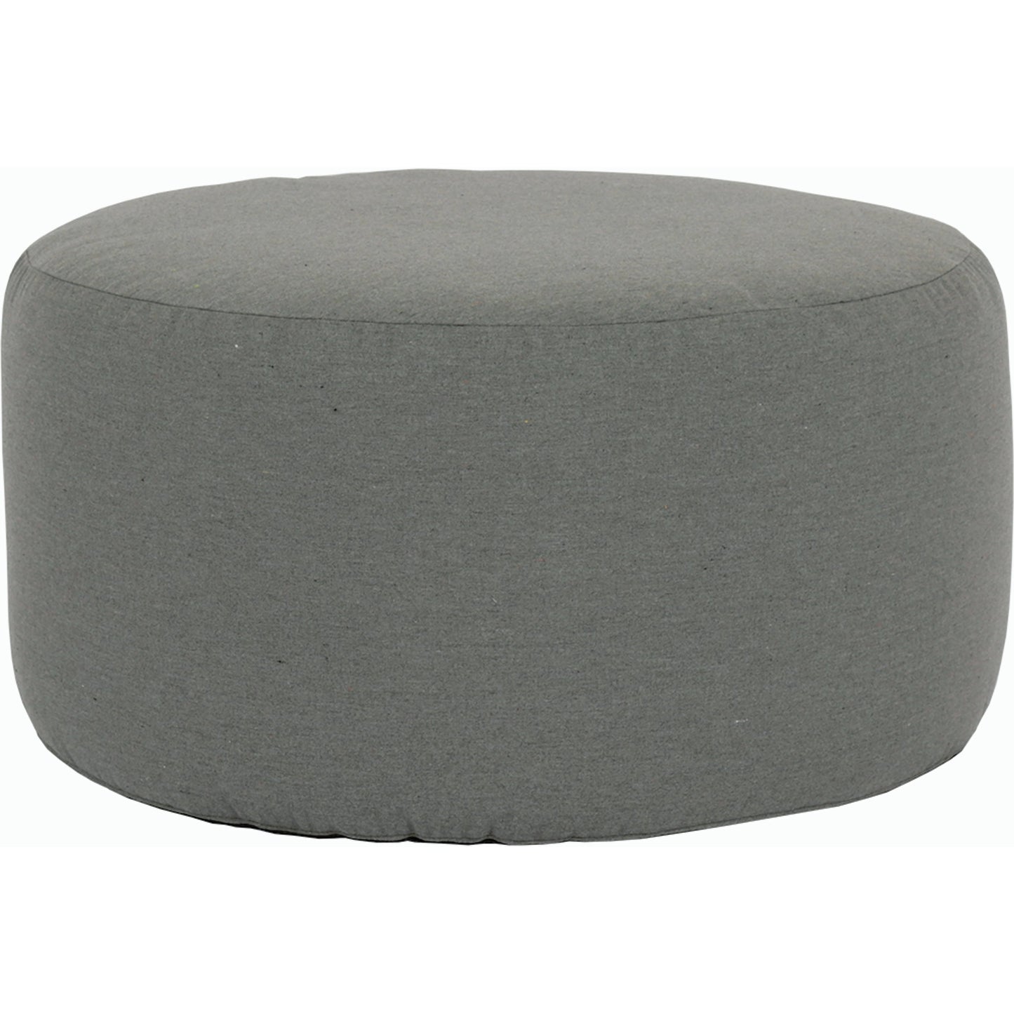 001 SI-2167283 | Additional Silo | Round Outdoor Coffee Table/Ottoman by Sunset West in granite. Made from sunbrella in a modern style.