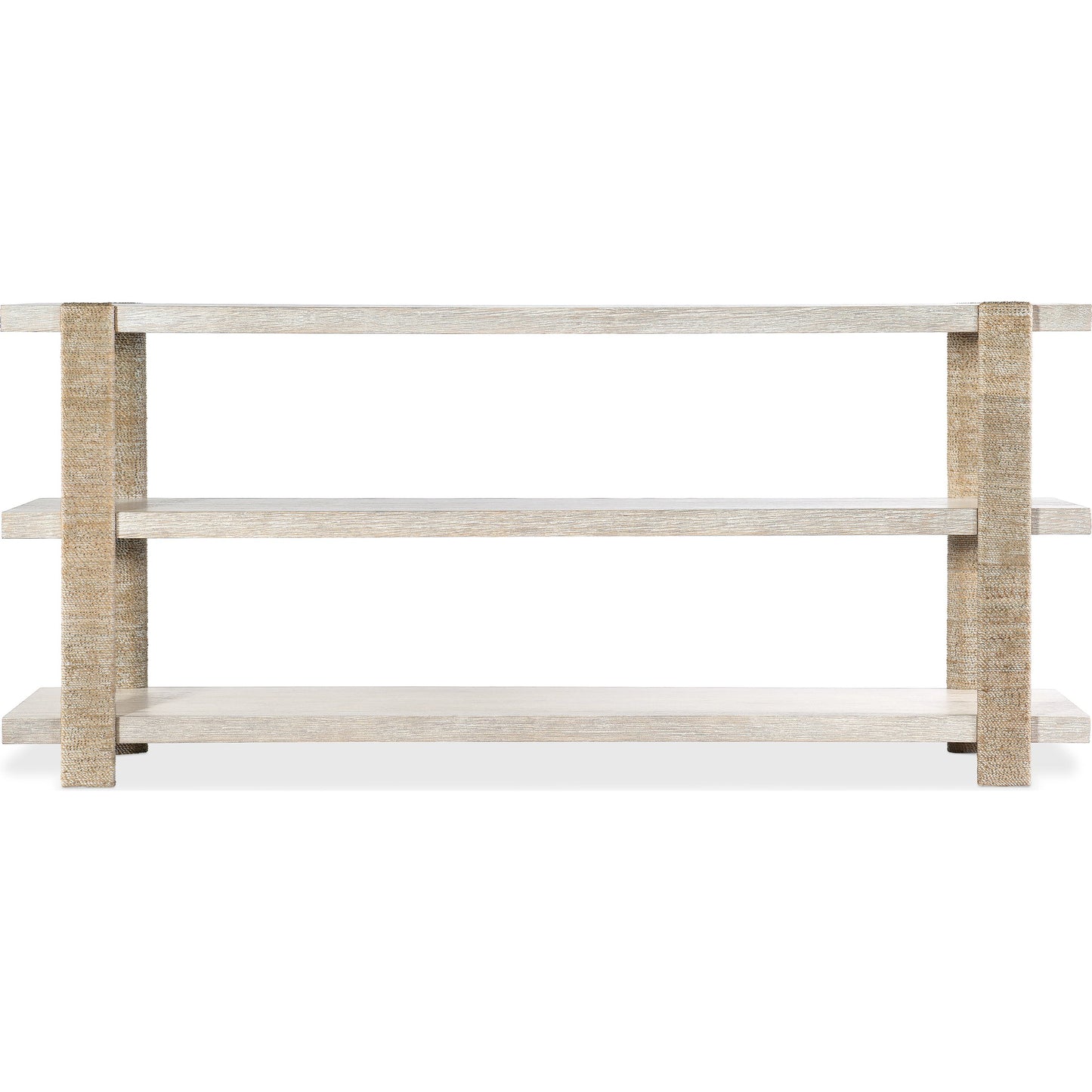 003 SI-1900715 | Additional Silo | Commerce & Market Console Table by Hooker Furniture in natural light wood. Made from oak veneers, rope in a modern style.