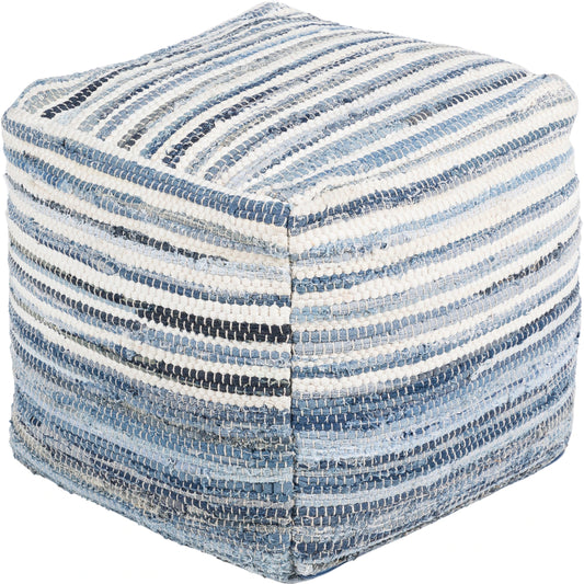 Denim - 32283 by Livabliss in navy, bright blue, white. Made from 100% cotton, 100% polybeads in a cottage & farmhouse style.