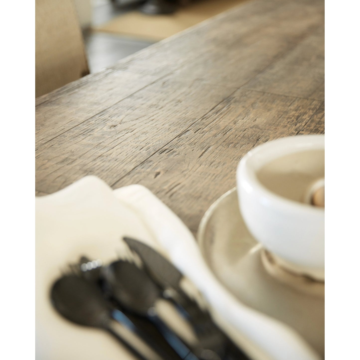 005 SI-1749053 | Additional Silo | La Grange Le Vieux Double Pedestal Table by Hooker Furniture in flemish, barn wood. Made from pecky hickory veneer, resin, solid-wood edge top in a traditional style.